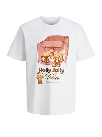 JACK & JONES | T-Shirt JORHOLIDAY | weiss
